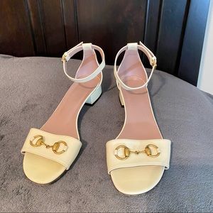 Gucci Horsebit strap buckle-fastening sandals
